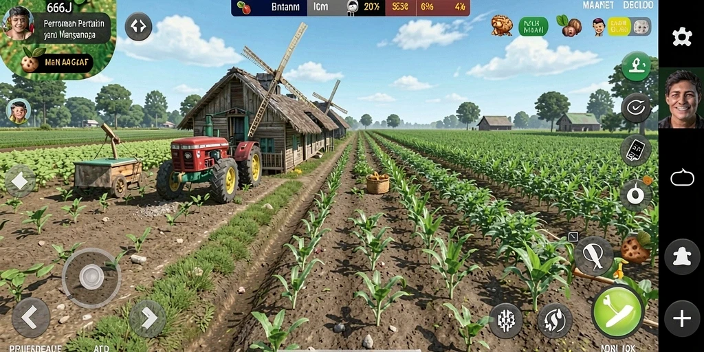 Gameplay menarik dalam 666J yang penuh warna dan interaktif.