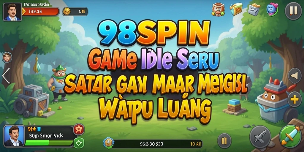 Screenshot gameplay <strong>98SPIN</strong> yang menunjukkan momen excited saat mendapatkan hadiah.