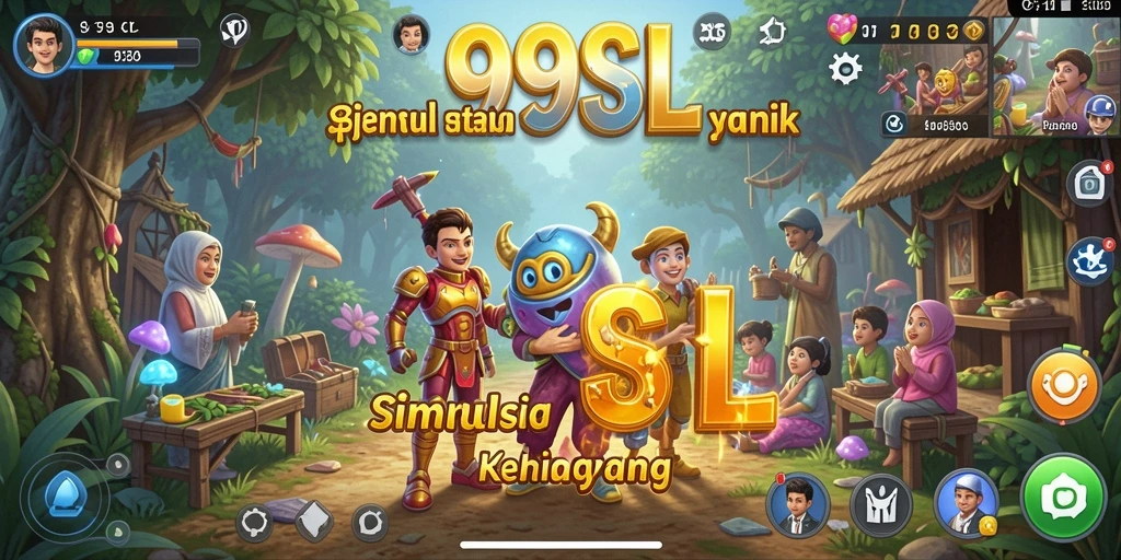 Tampilan gameplay yang menarik dan interaktif di 99SL.