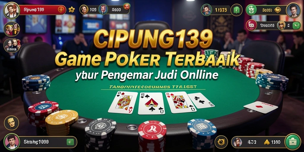 Tampilan menarik saat bermain Poker di CIPUNG138.