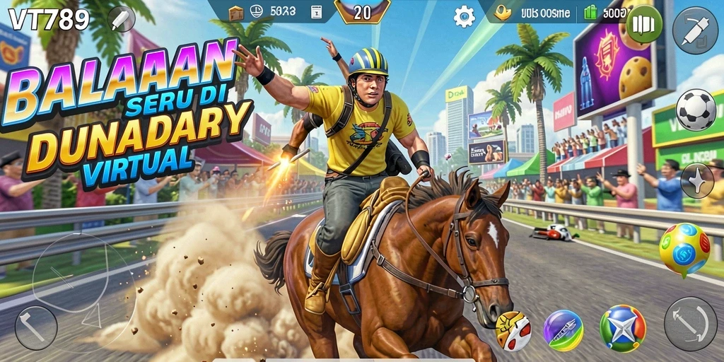 Gambaran menakjubkan dari aksi balap di VT789.